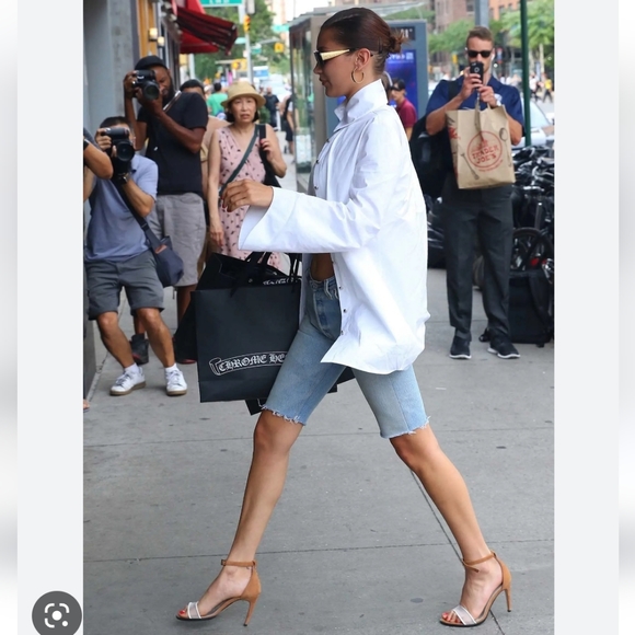 NWT Levi’s 90’s 501 Denim Blue Shorts - Picture 12 of 16